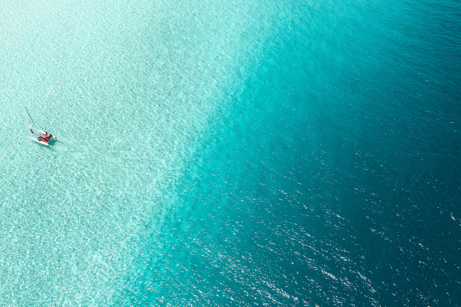 Cheer up with cerulean, azure, and cobalt-tinted travel inspiration for a gloomy Blue Monday